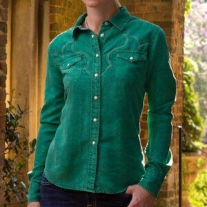 Ryan Michael PLUM colored shirt M